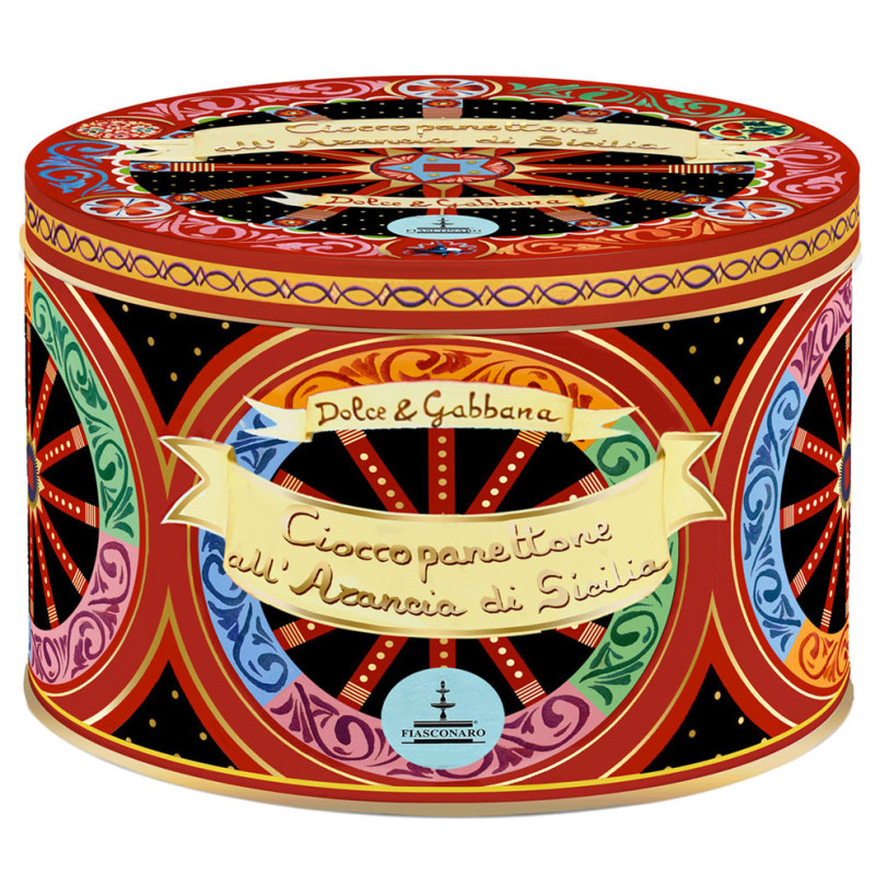Cioccopanettone all'Arancia di Sicilia Dolce e Gabbana Fiasconaro